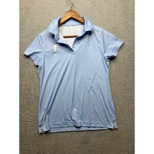 Rhoback Golf polo polka dots small with lightning bolt Tampa bay
